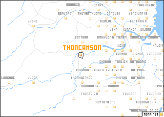 map of Thôn Cẩm Sơn