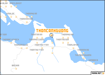map of Thôn Cảnh Dương