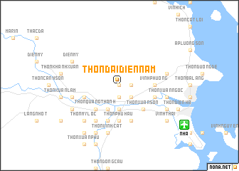 map of Thôn Ðại Ðiền Nam