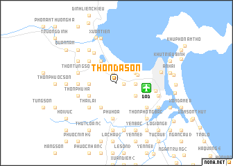 map of Thôn Ðà Sơn