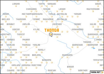 map of Thôn Ðâ