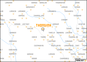 map of Thôn Dinh