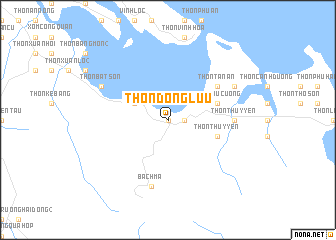 map of Thôn Ðông Lưu