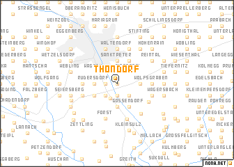 map of Thondorf