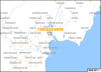 map of Thôn Dư Khánh