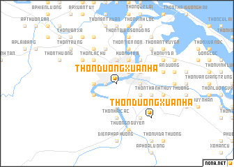 map of Thôn Dương Xuân Hạ