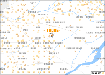 map of Thone