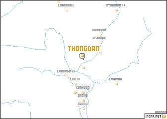 map of Thongdan