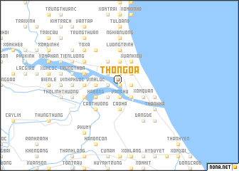 map of Thổ Ngọa