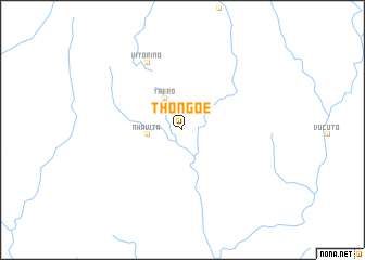 map of Thongoé
