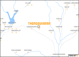 map of Thôn Gou Karan