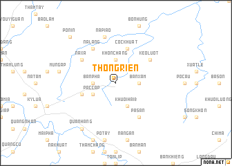 map of Thông Riên