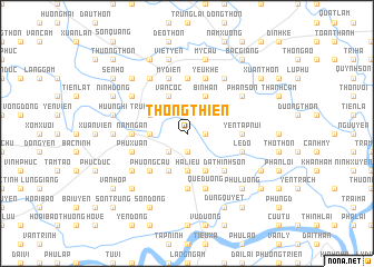 map of Thông Thiên