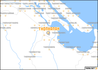 map of Thôn Hà Nam