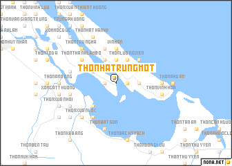 map of Thôn Hà Trung Một