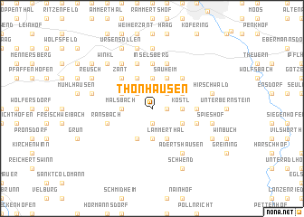 map of Thonhausen