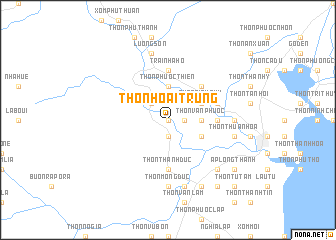 map of Thôn Hoài Trung