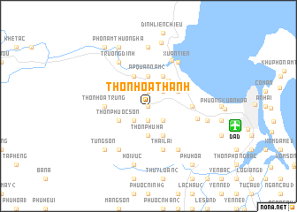 map of Thôn Hòa Thạnh