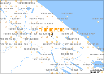 map of Thôn Hội Yên (1)