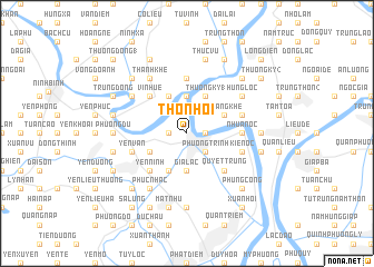 map of Thon Hoi