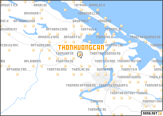 map of Thôn Hương Cần