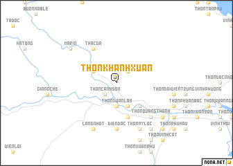 map of Thôn Khánh Xuân