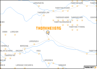 map of Thôn Khe Xêng