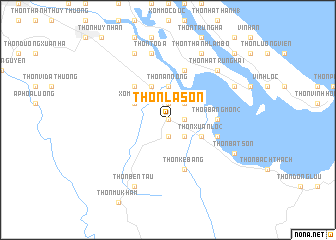 map of Thôn La Sơn