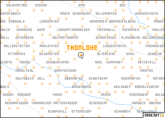 map of Thonlohe