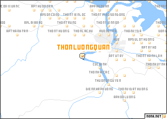 map of Thôn Lương Quán