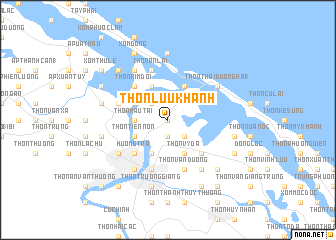 map of Thôn Lưu Khánh