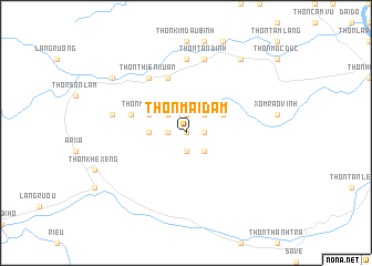map of Thôn Mai Ðàm
