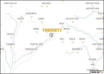 map of Thôn Ma Ty