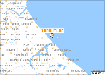 map of Thôn Mỹ Lộc
