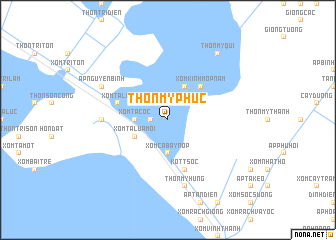 map of Thôn Mỹ Phúc