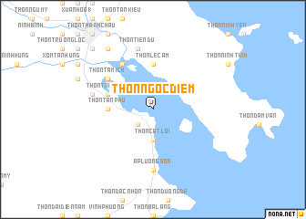 map of Thôn Ngọc Diêm