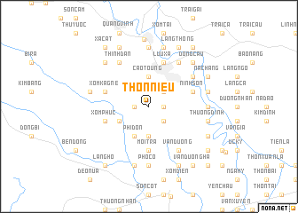 map of Thôn Niêu