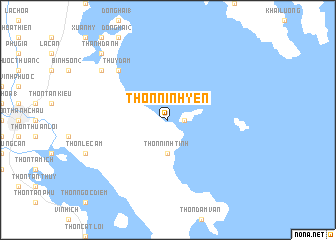 map of Thôn Ninh Yến