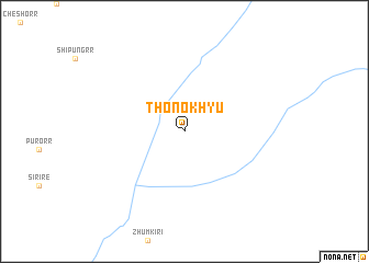 map of Thonokhyu