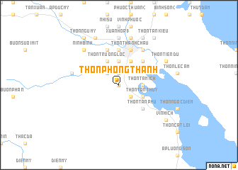 map of Thôn Phong Thạnh