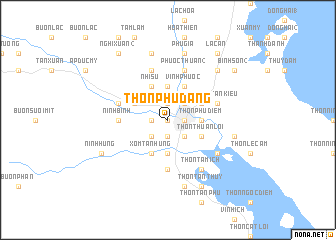 map of Thôn Phú Ðăng