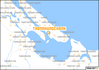 map of Thôn Phụng Chánh