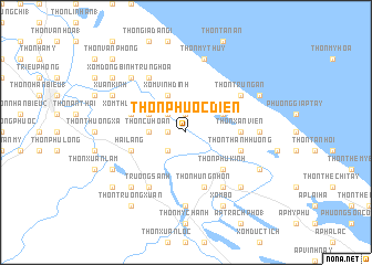 map of Thôn Phước Ðiên