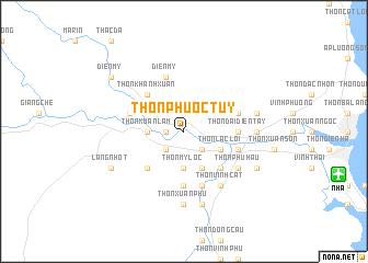 map of Thôn Phước Tuy