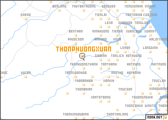 map of Thôn Phương Xuân