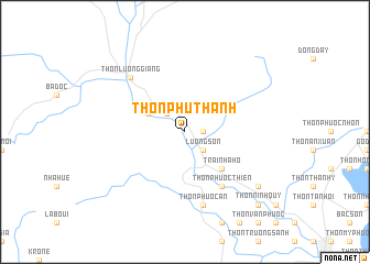 map of Thôn Phú Thạnh