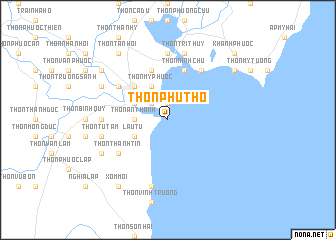 map of Thôn Phú Thọ