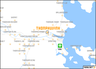 map of Thôn Phú Vinh