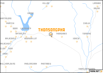 map of Thôn Sông Pha