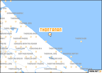 map of Thôn Tân An
